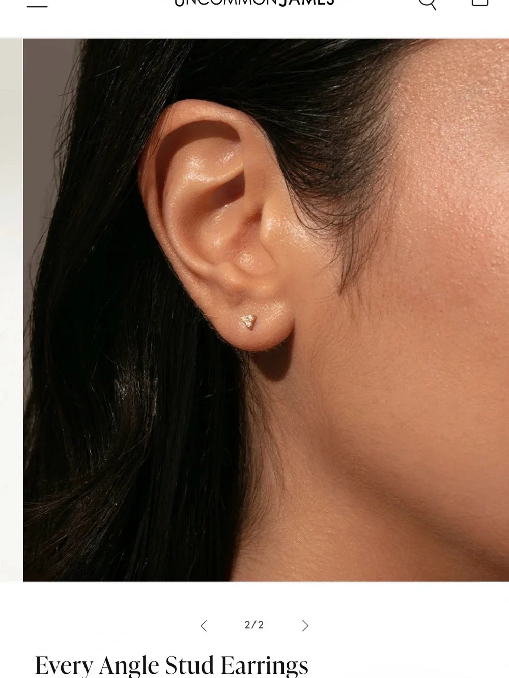 Uncommon James Every Angle Stud Earrings